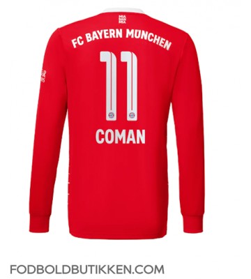 Bayern Munich Kingsley Coman #11 Hjemmebanetrøje 2022-23 Langærmet